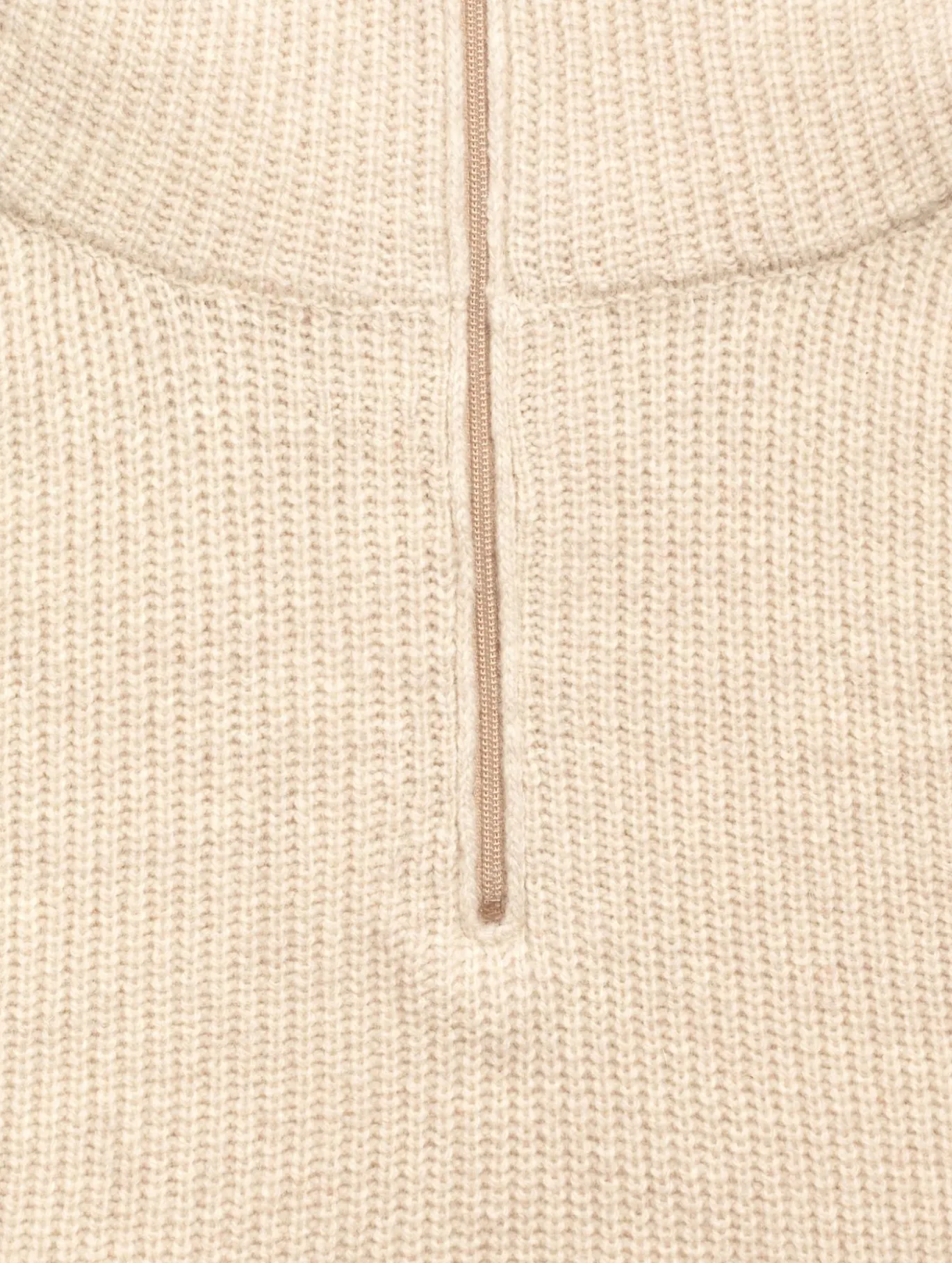 Plastron en laine mélangée - Beige