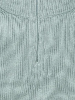 Plastron en laine mélangée - Bleu