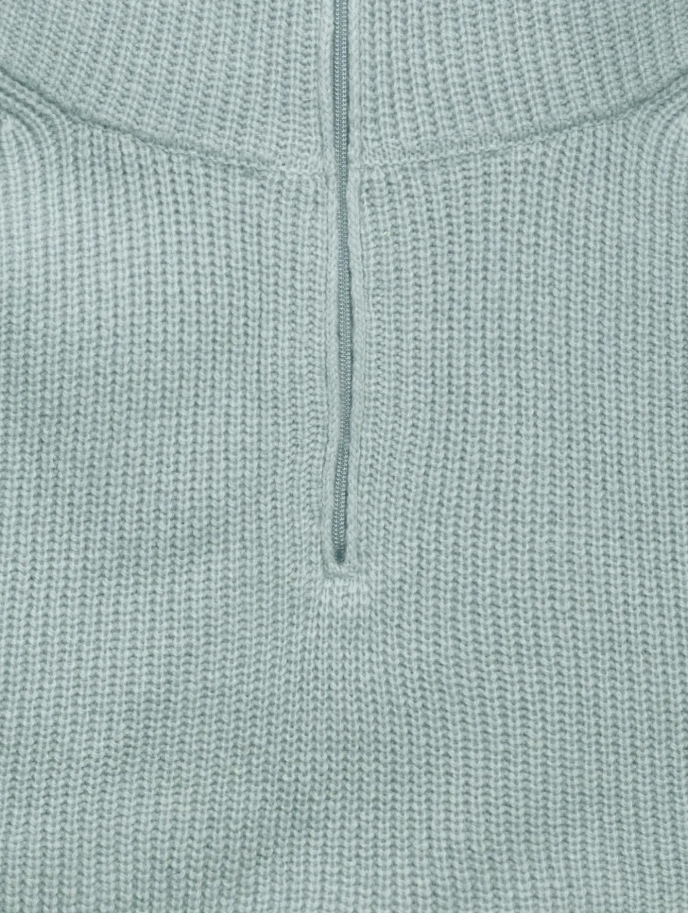 Plastron en laine mélangée - Bleu