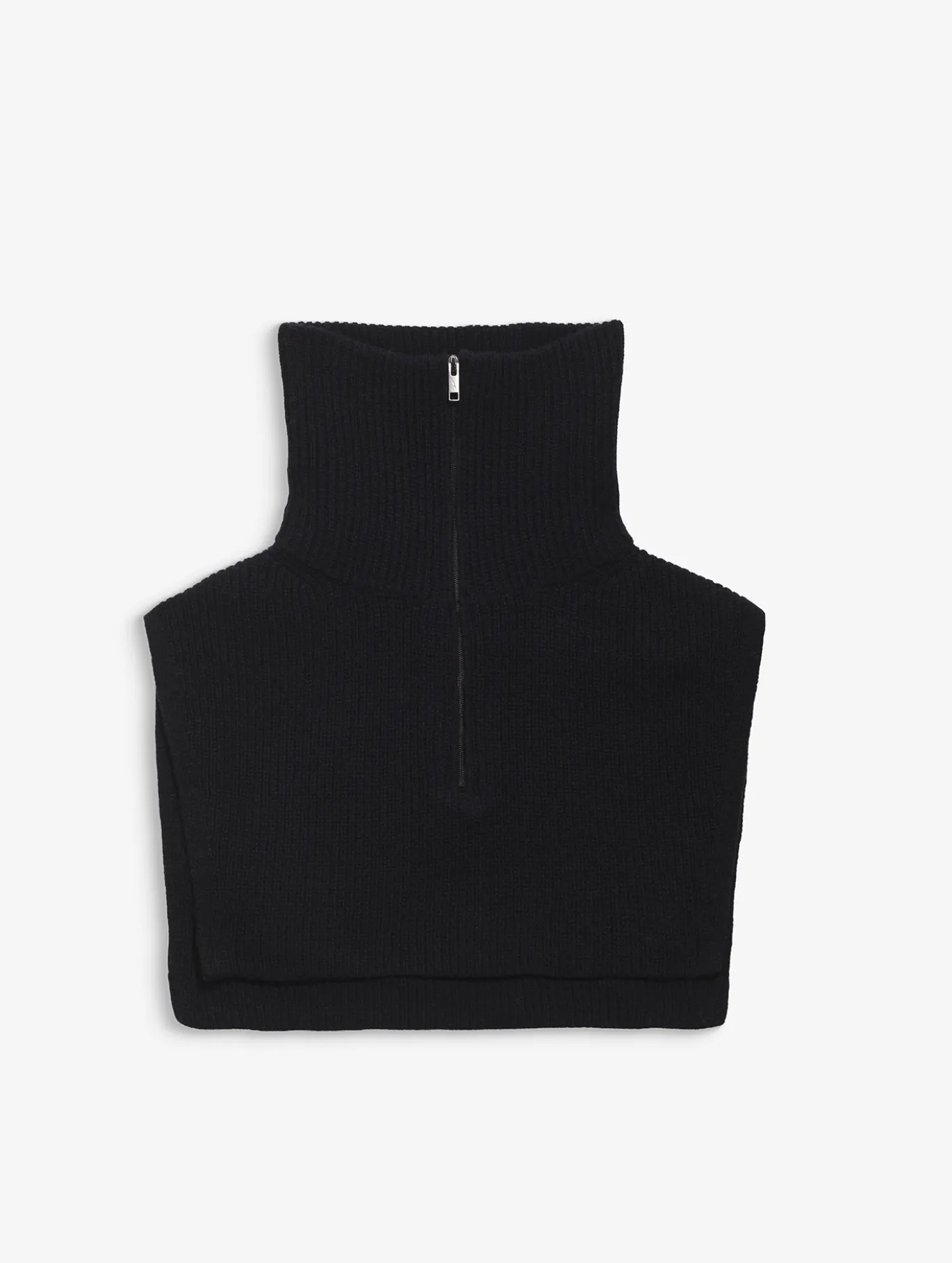 Plastron en laine mélangée - Bleu