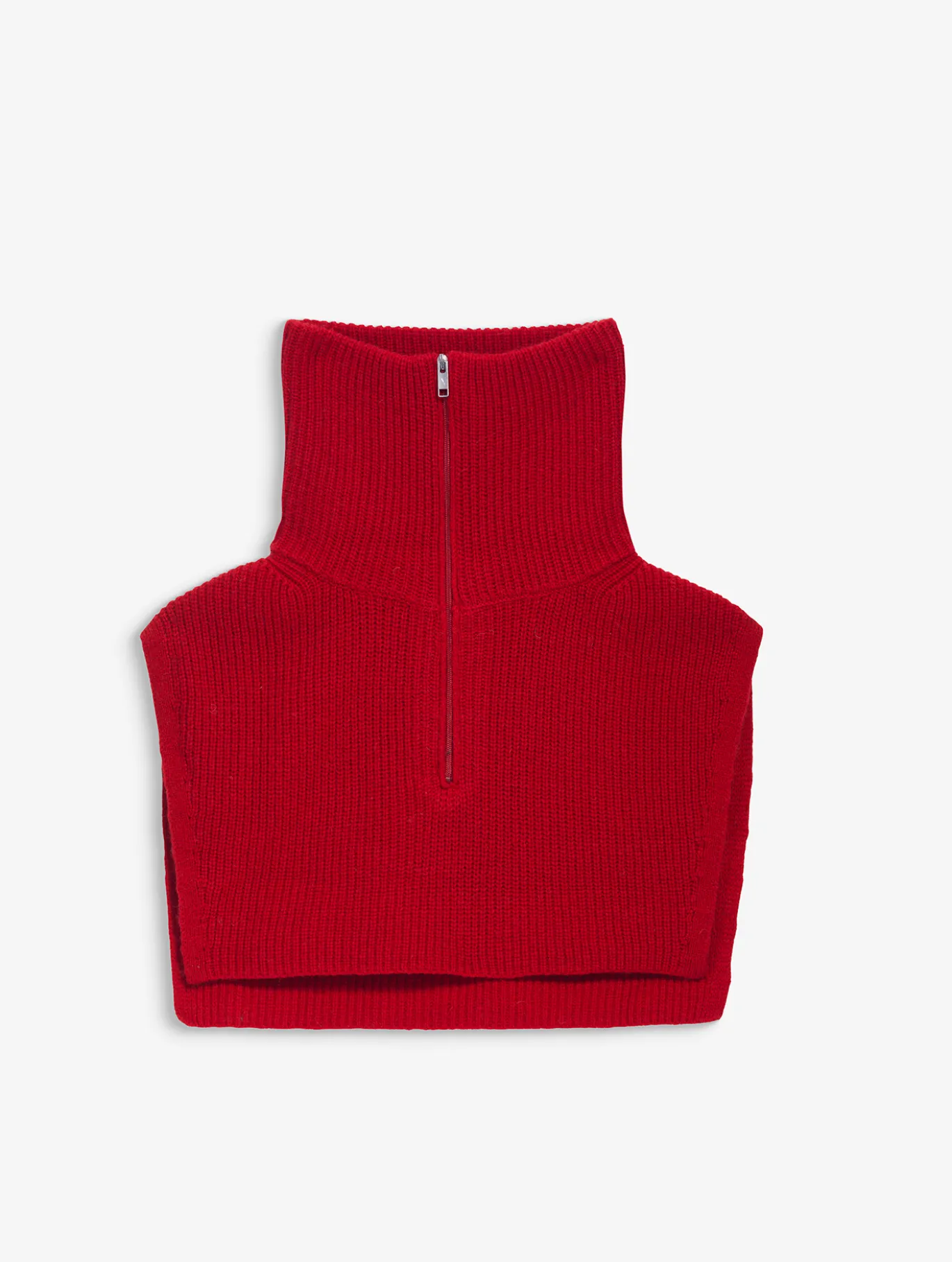 Plastron en laine mélangée - Rouge