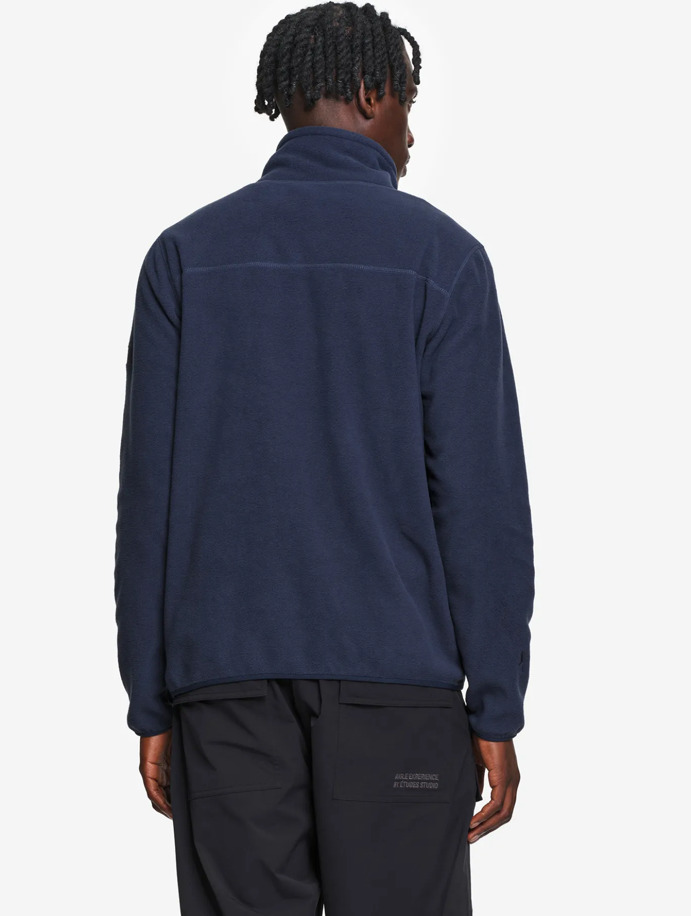 Polaire légère col zippé - Bleu