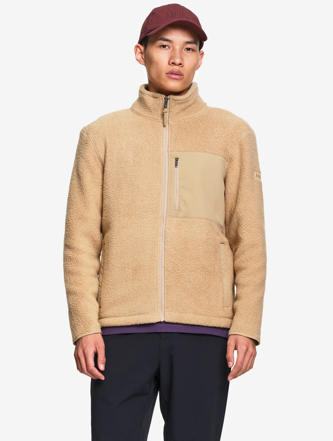 Polaire légère en sherpa T-KIT™ - Beige