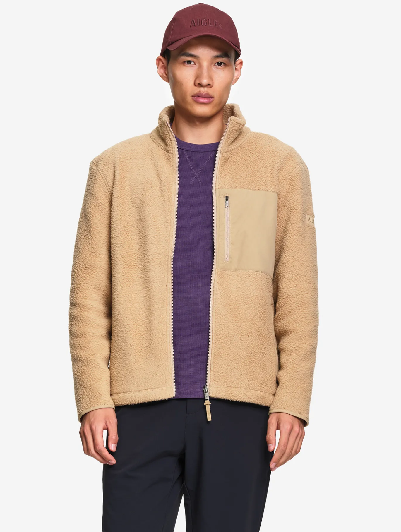 Polaire légère en sherpa T-KIT™ - Beige