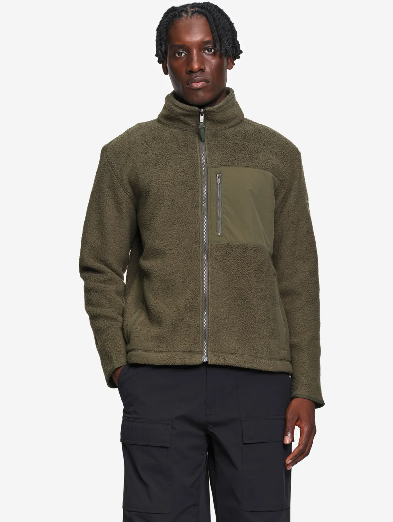 Polaire légère en sherpa T-KIT™ - Kaki
