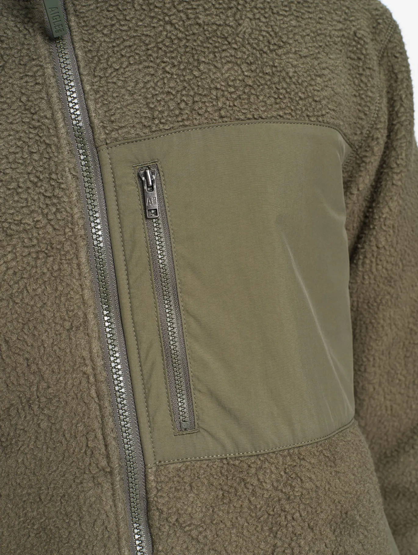 Polaire légère en sherpa T-KIT™ - Kaki