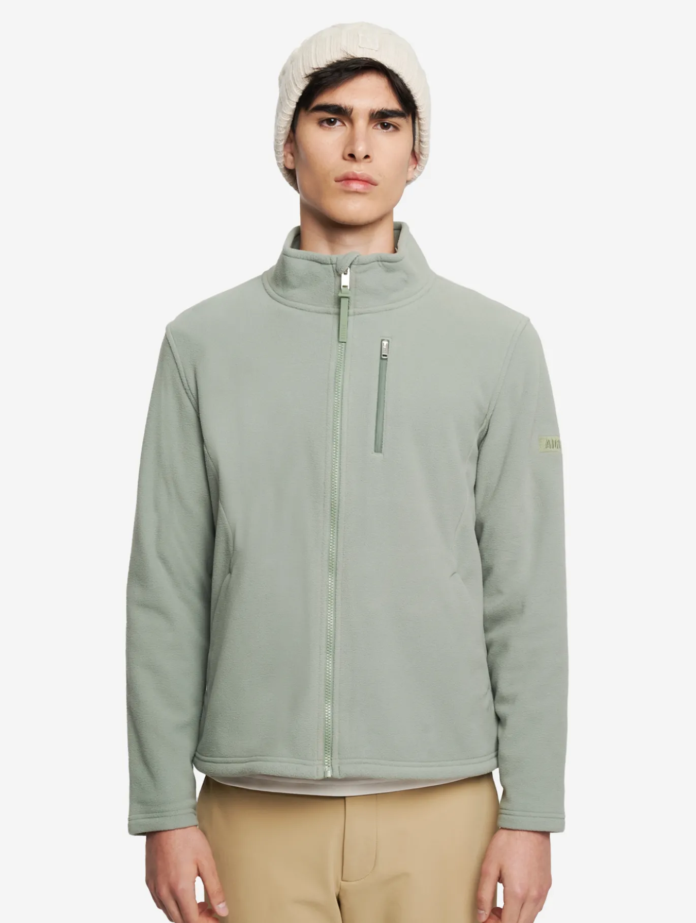 Polaire POLARTEC® Wind Pro à fermeture éclair intégrale - Vert