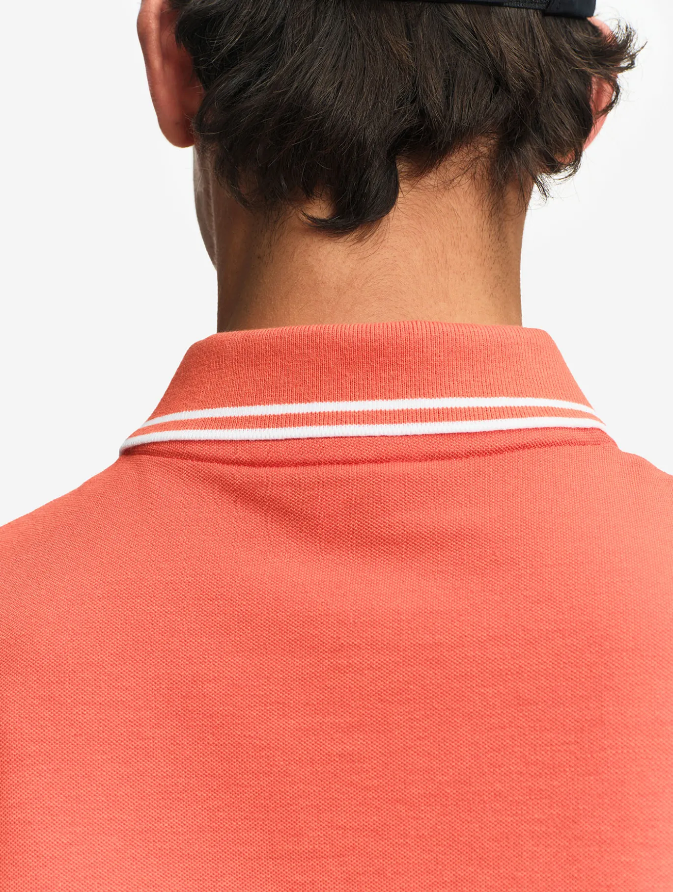 Polo Dry Fast™ à col rabattu avec logo sur la poitrine - Rouge