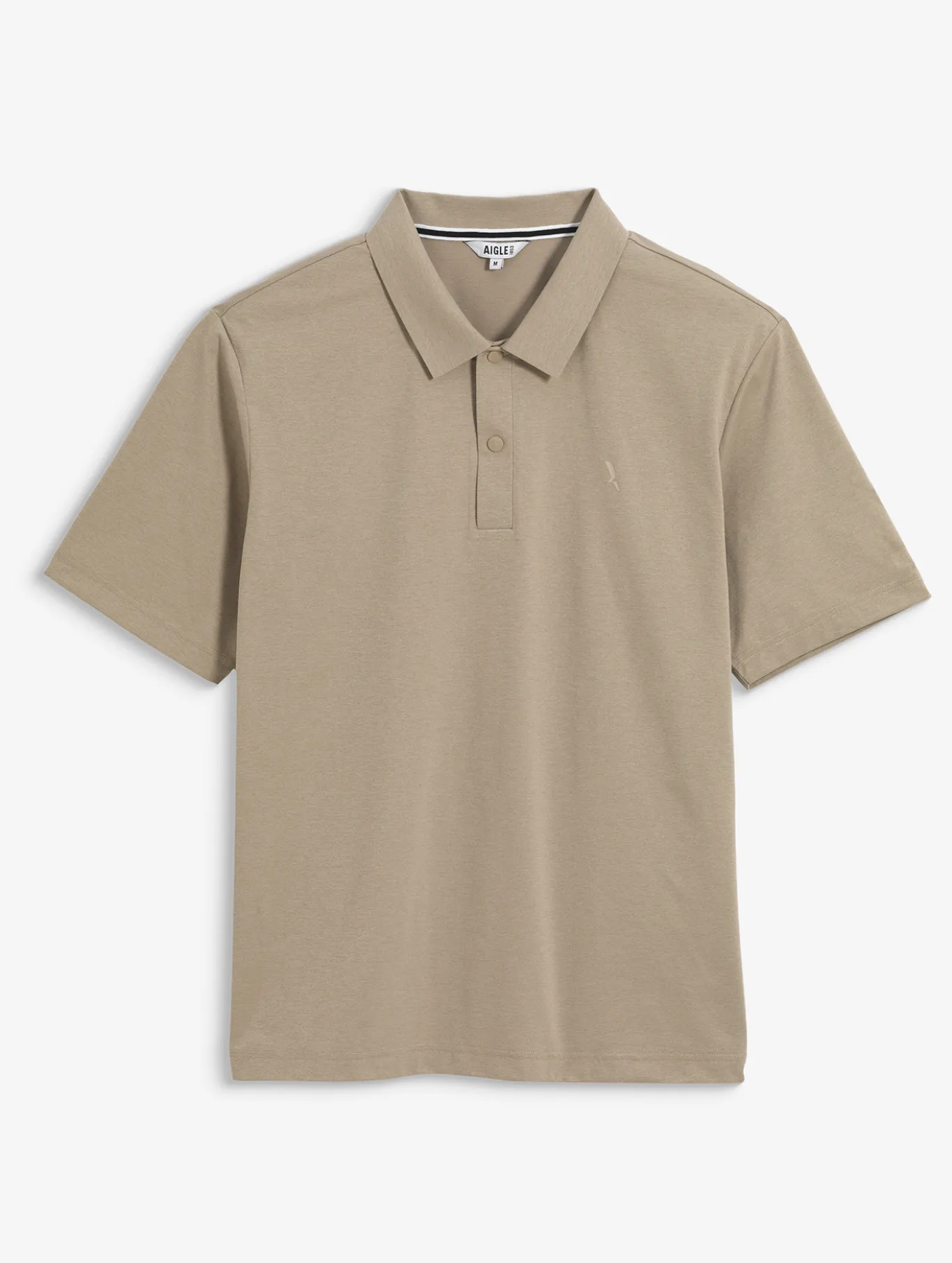 Polo Dry Fast™ TEXTILE® anti-UV avec logo sur la poitrine - Gris