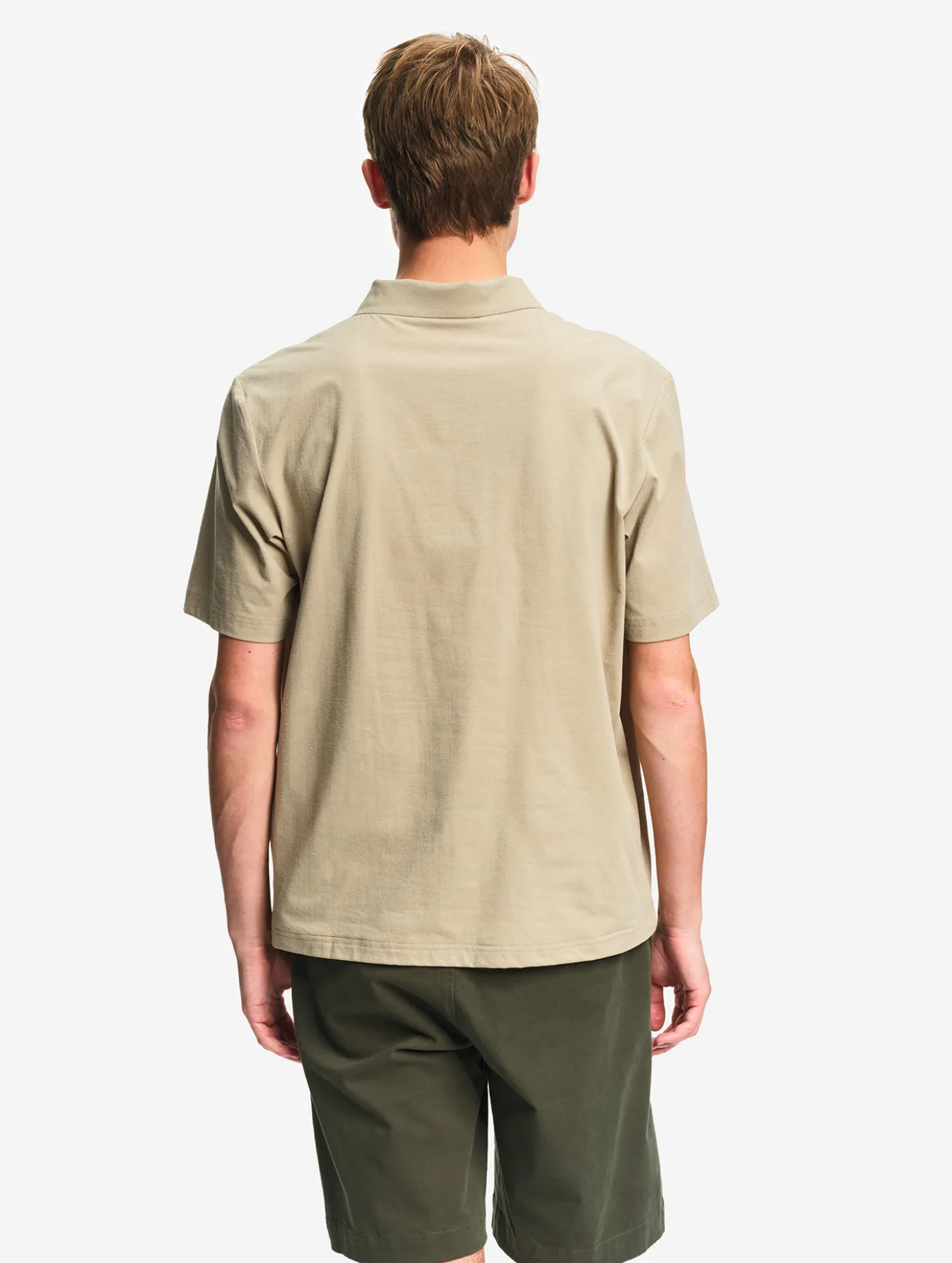 Polo Dry Fast™ TEXTILE® anti-UV avec logo sur la poitrine - Gris