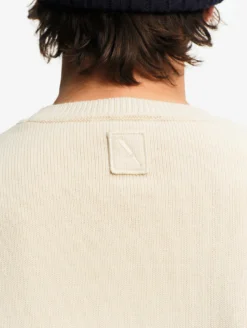 Pull marin en maille - Bleu