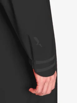 Rainpack™ Bike : Blouson mixte imperméable MTD™, long et compactable - Noir