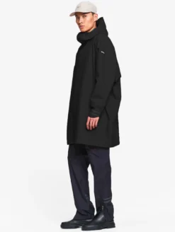 Rainpack™ Bike : Blouson mixte imperméable MTD™, long et compactable - Noir