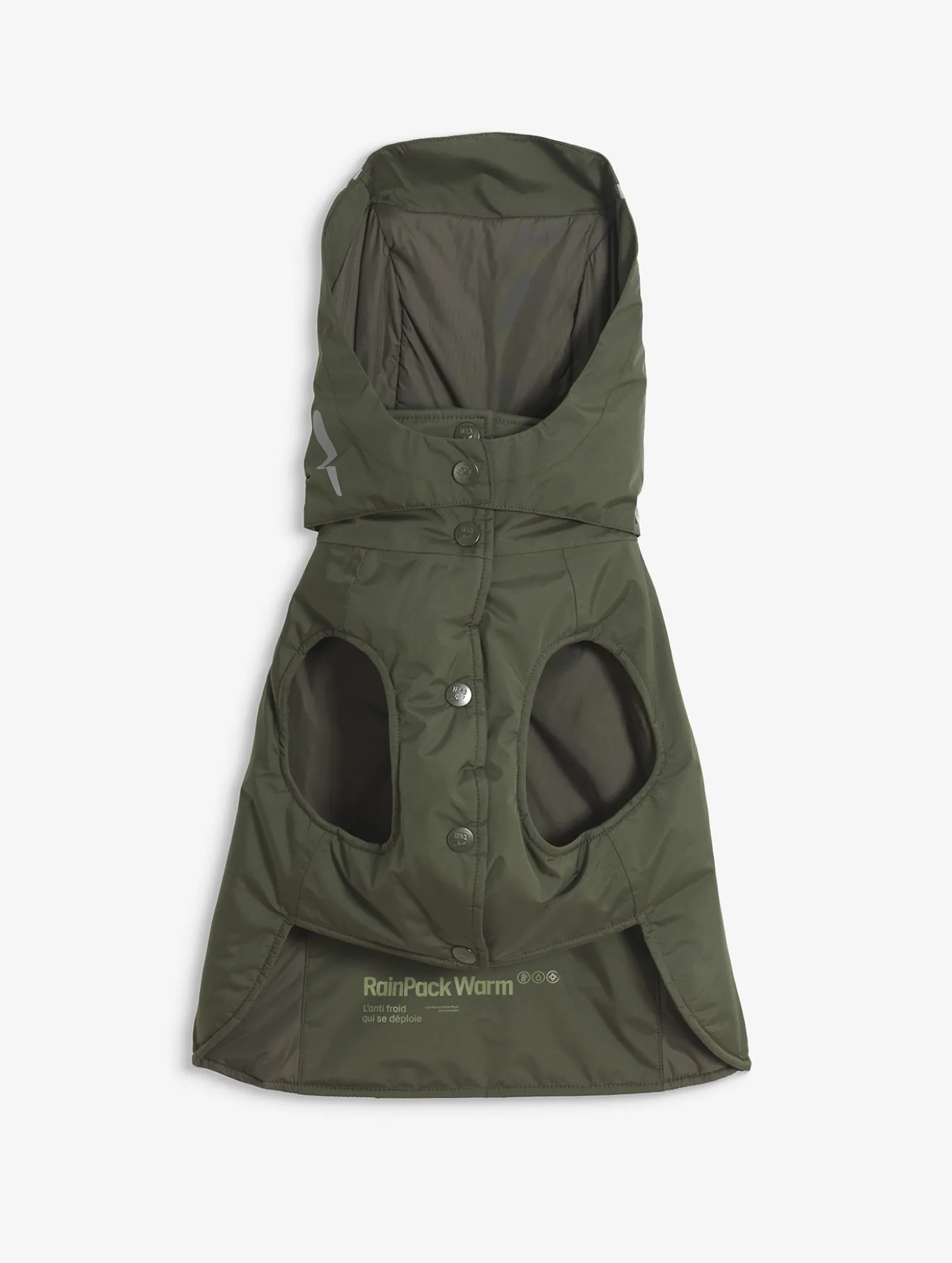 Rainpack™ chaude Repreve® et imperméable pour chien - Kaki