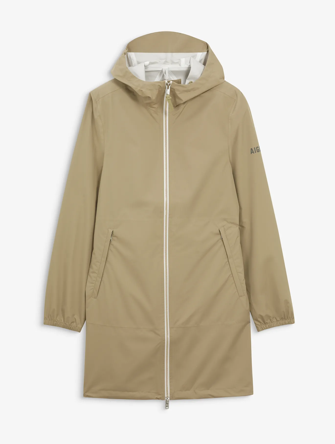 Rainpack™ 90 : coupe-vent mixte imperméable MTD™, long et pliable - Beige