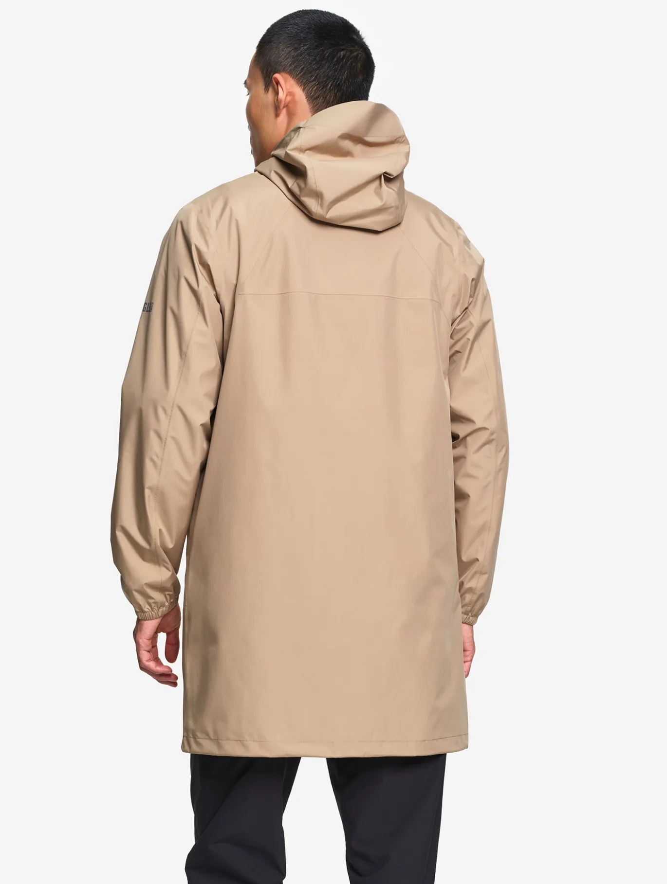Rainpack™ 90 : coupe-vent mixte imperméable MTD™, long et pliable - Beige