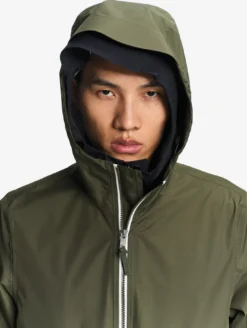 Rainpack™ 70 : coupe-vent mixte imperméable MTD™, court et pliable - Kaki