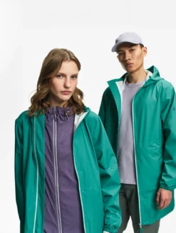 Rainpack™ 90 : coupe-vent mixte imperméable MTD™, long et pliable - Vert