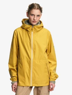 Rainpack™ 70 : coupe-vent mixte imperméable MTD™, court et pliable - Jaune
