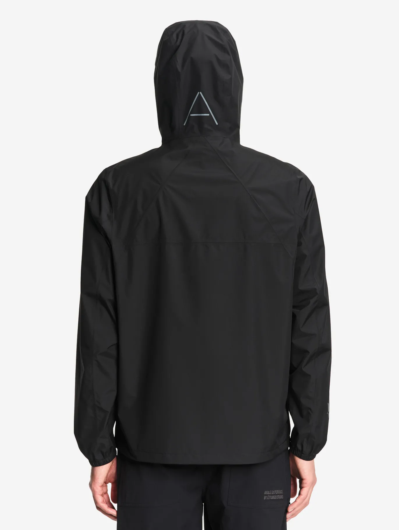 Rainpack™ 70 : coupe-vent mixte imperméable MTD™, court et pliable - Noir