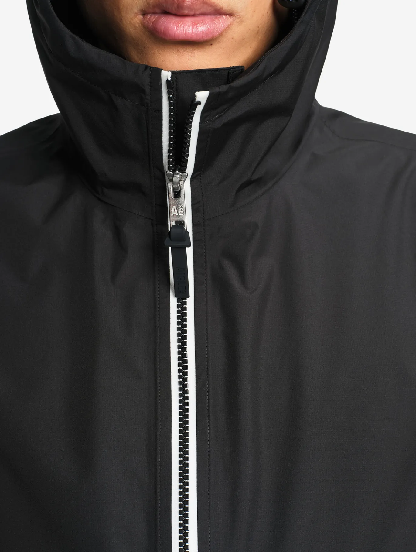 Rainpack™ 70 : coupe-vent mixte imperméable MTD™, court et pliable - Noir