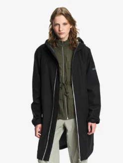 Rainpack™ 90 : coupe-vent mixte imperméable MTD™, long et pliable - Noir