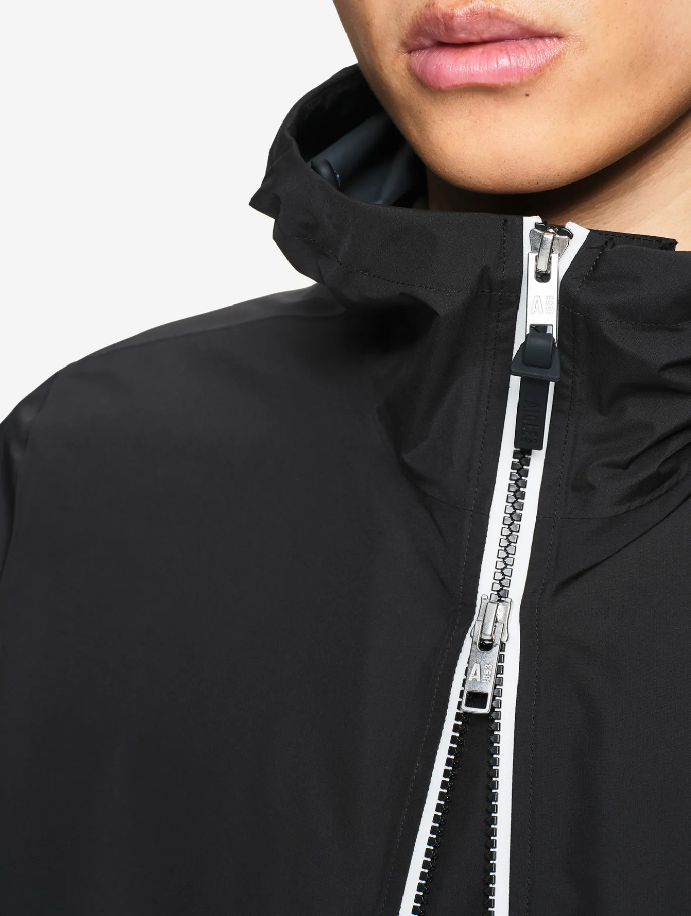 Rainpack™ 90 : coupe-vent mixte imperméable MTD™, long et pliable - Noir
