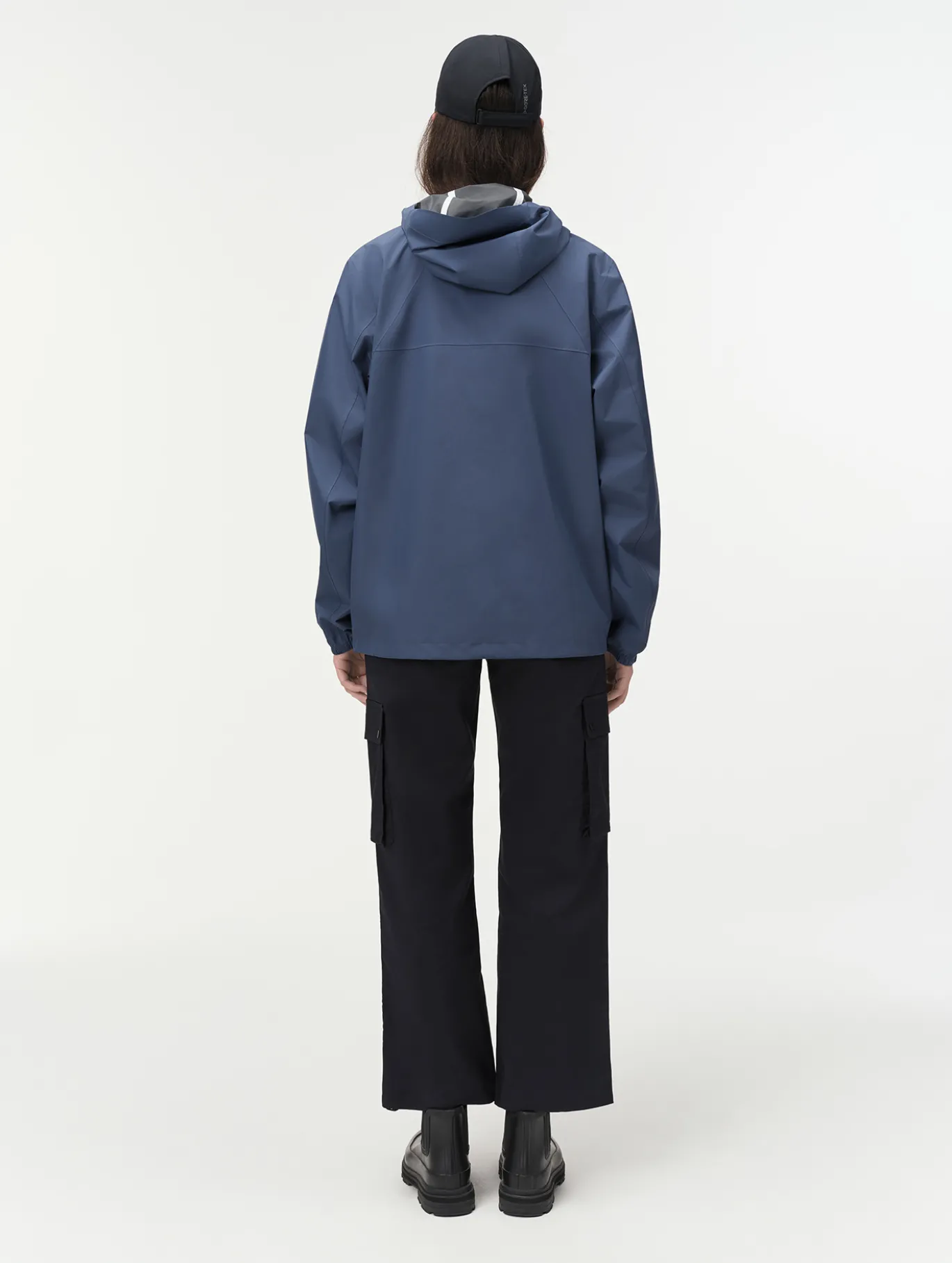 Rainpack™ 70 : Imperméable mixte coupe-vent MTD™ , court et pliable - Bleu