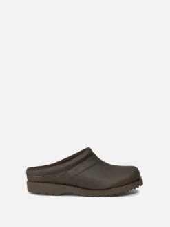 Sabot Basilo en cuir ultra léger - Marron