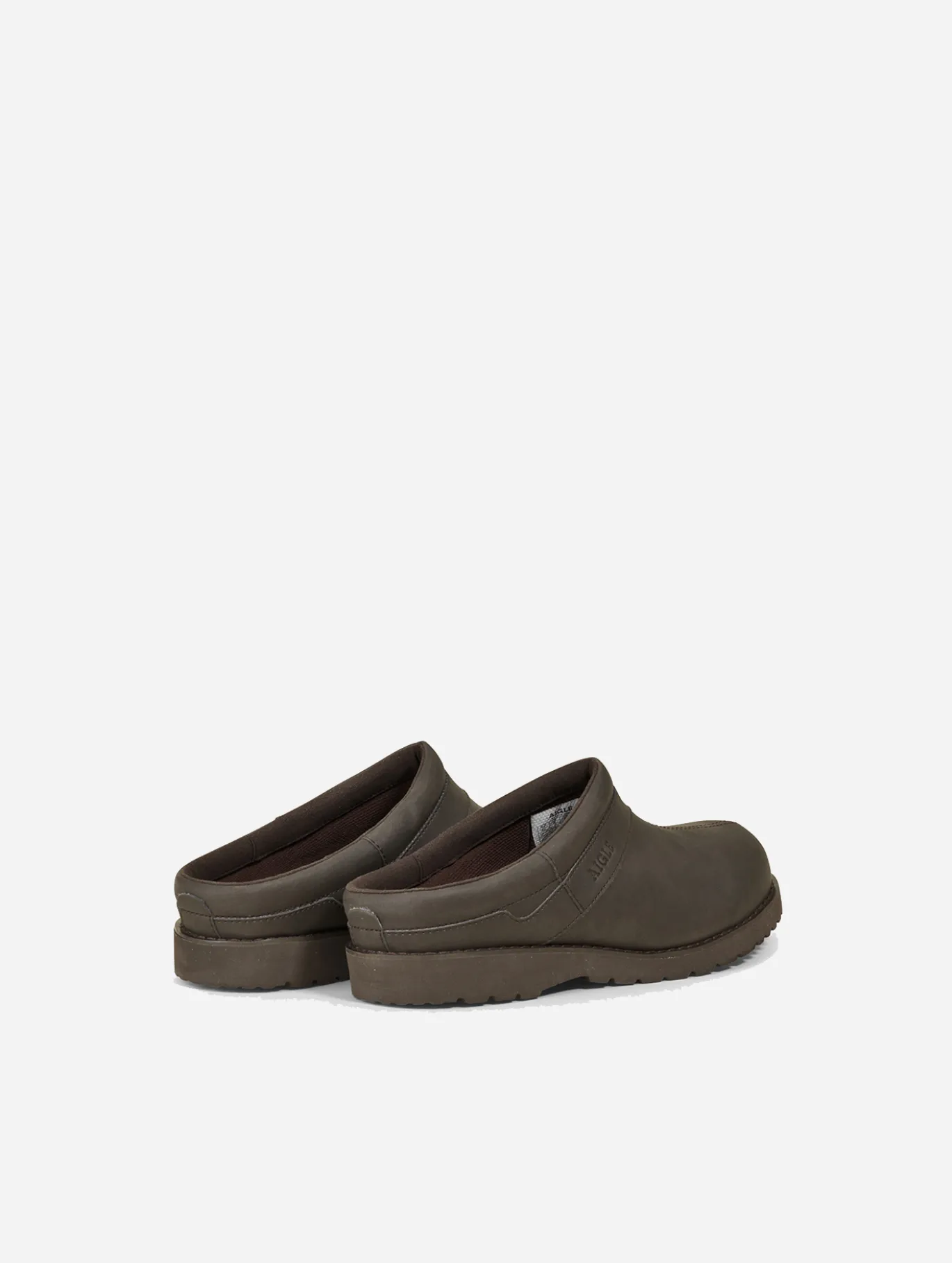 Sabot Basilo en cuir ultra léger - Marron