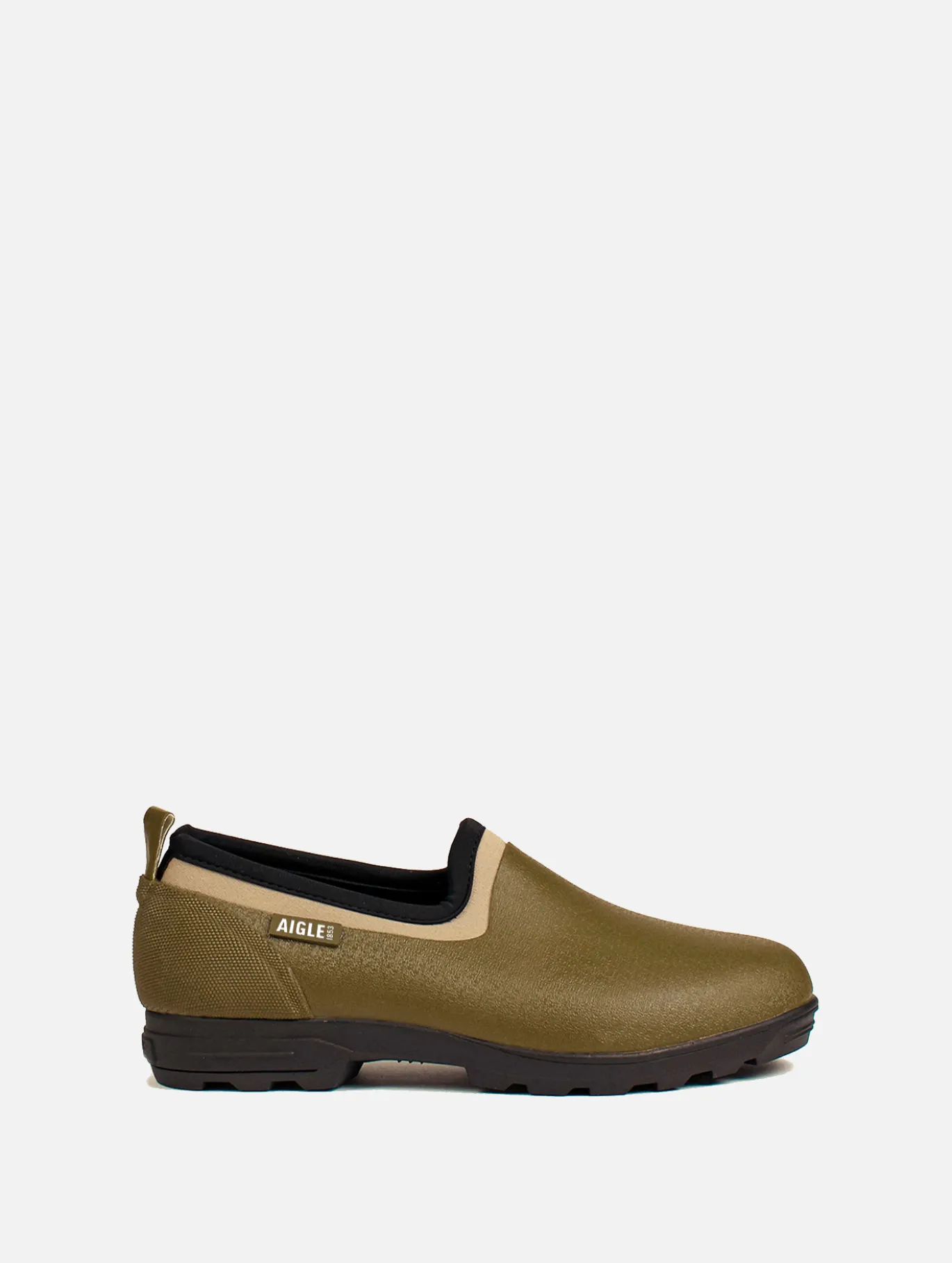 Sabot Lessfor ouvert bi-matière - Kaki
