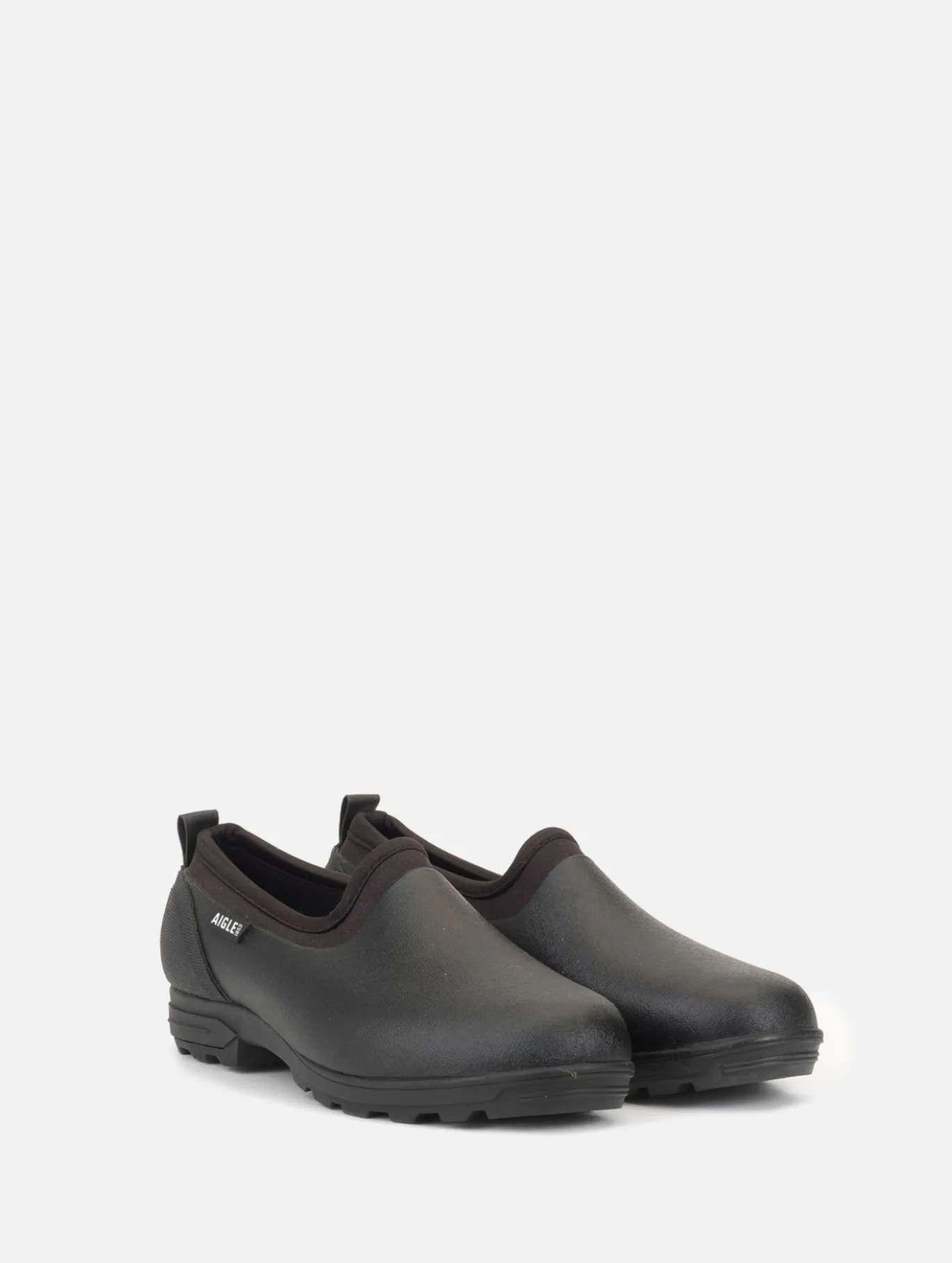 Sabot Lessfor ouvert bi-matière - Noir