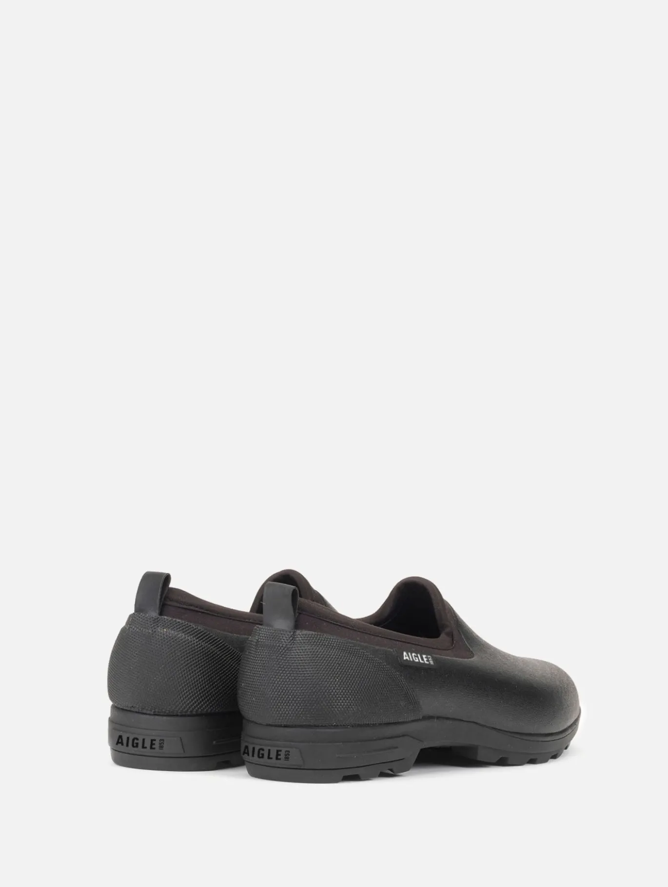 Sabot Lessfor ouvert bi-matière - Noir