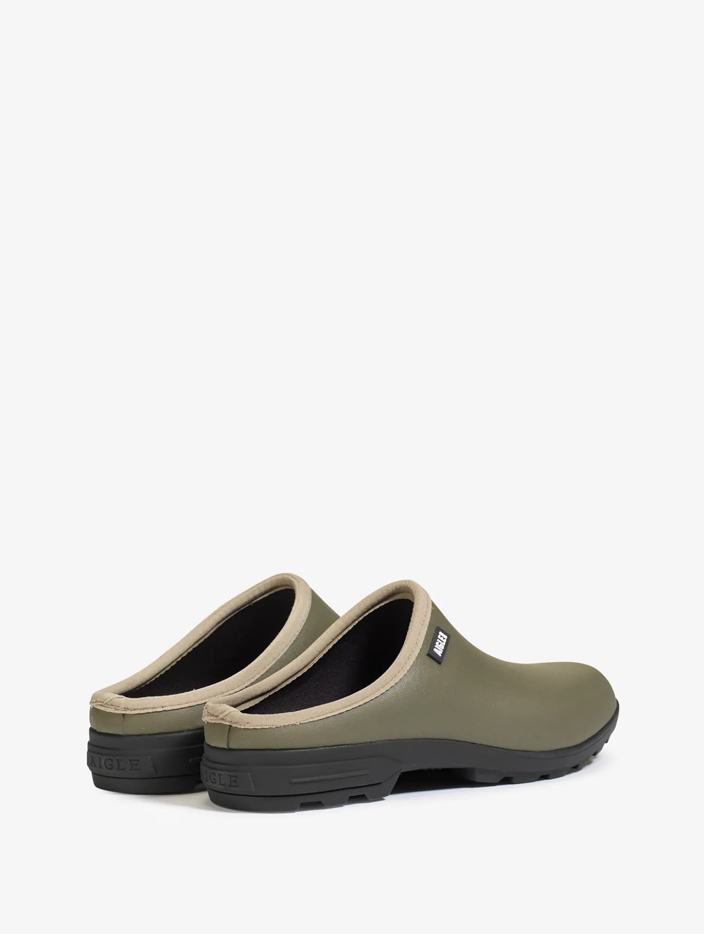 Sabot ouvert Lessfor bi-matière - Kaki