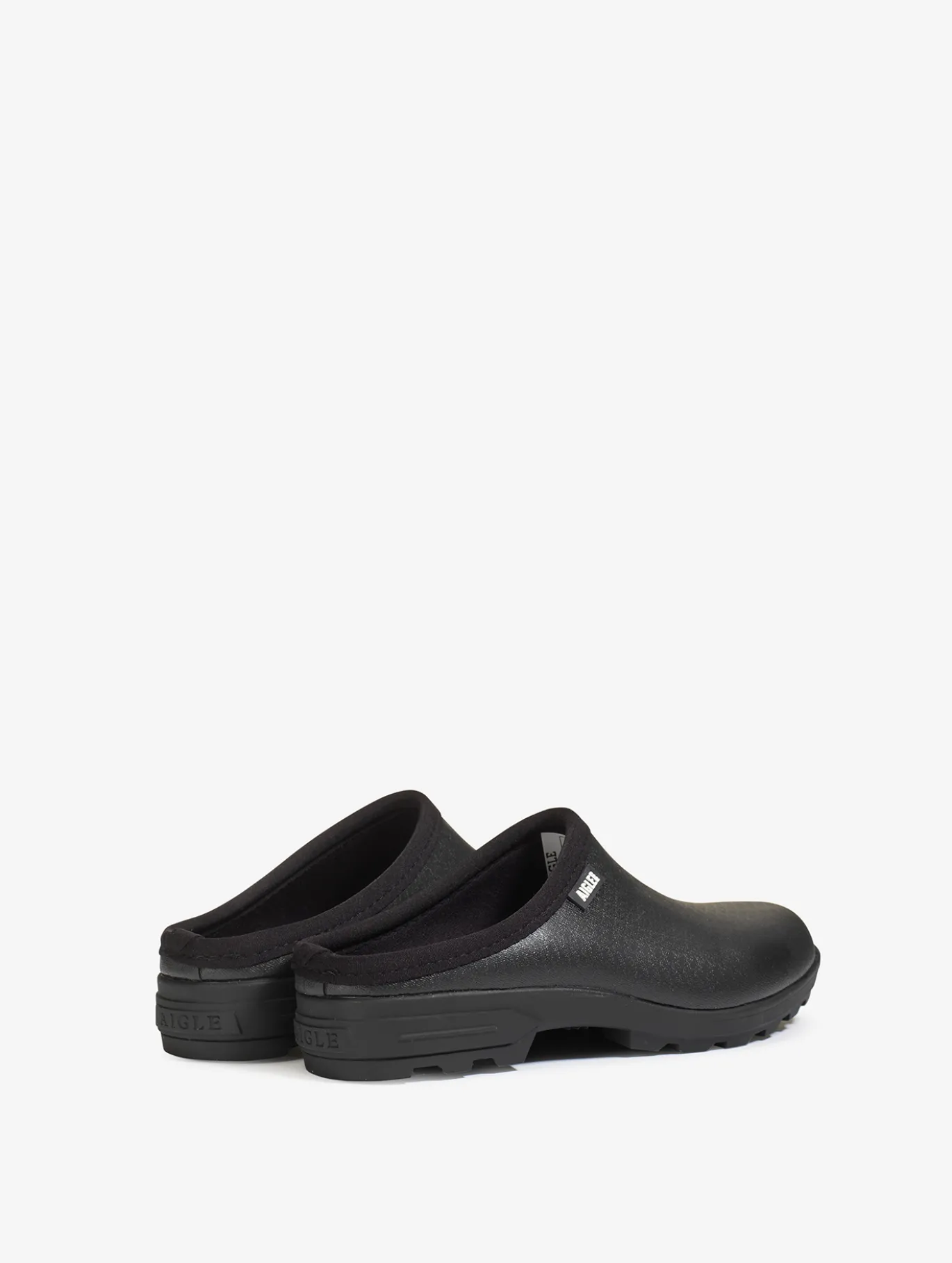 Sabot ouvert Lessfor bi-matière - Noir