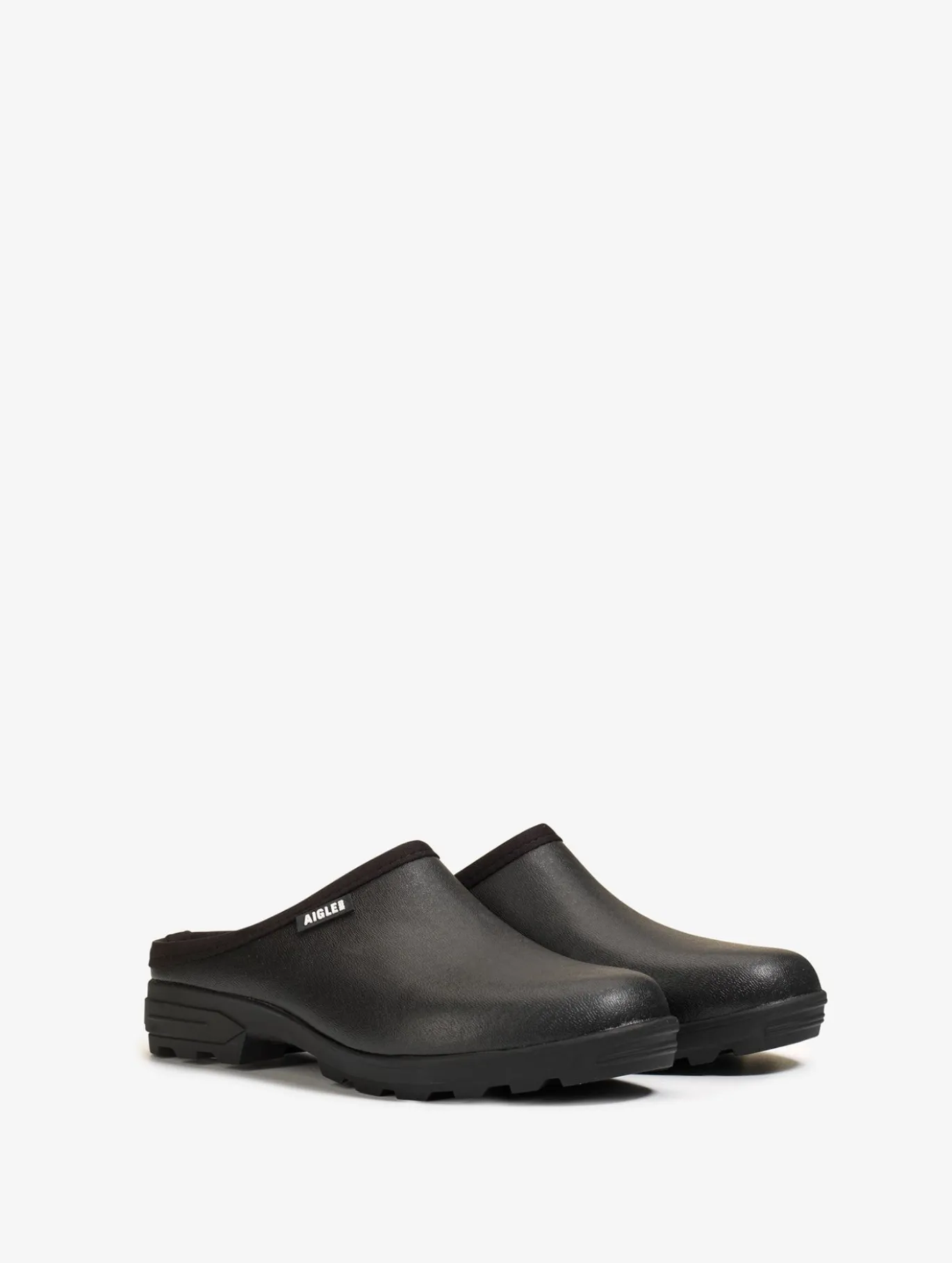 Sabot ouvert Lessfor bi-matière - Noir