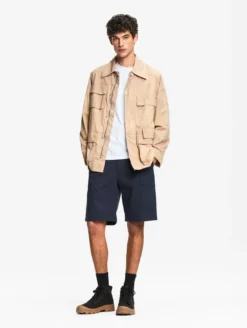 Short cargo déperlant - Bleu