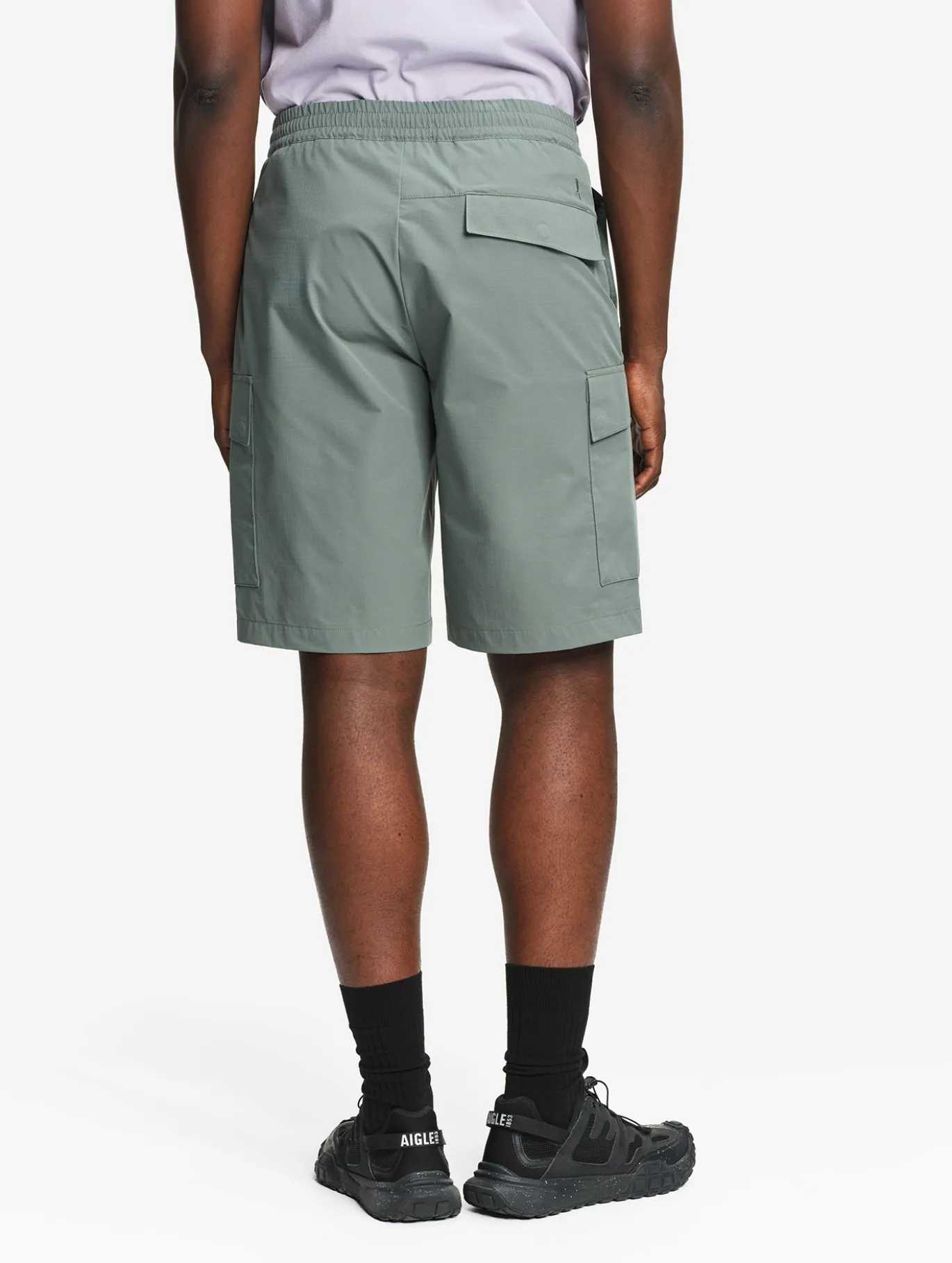 Short cargo déperlant - Vert