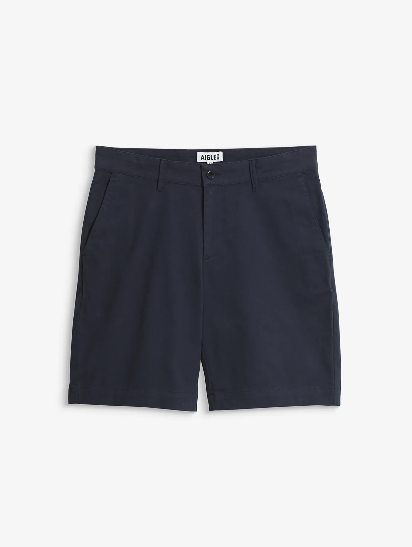 Short chino classique en coton - Bleu