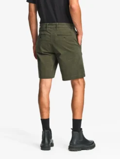 Short chino classique en coton - Kaki