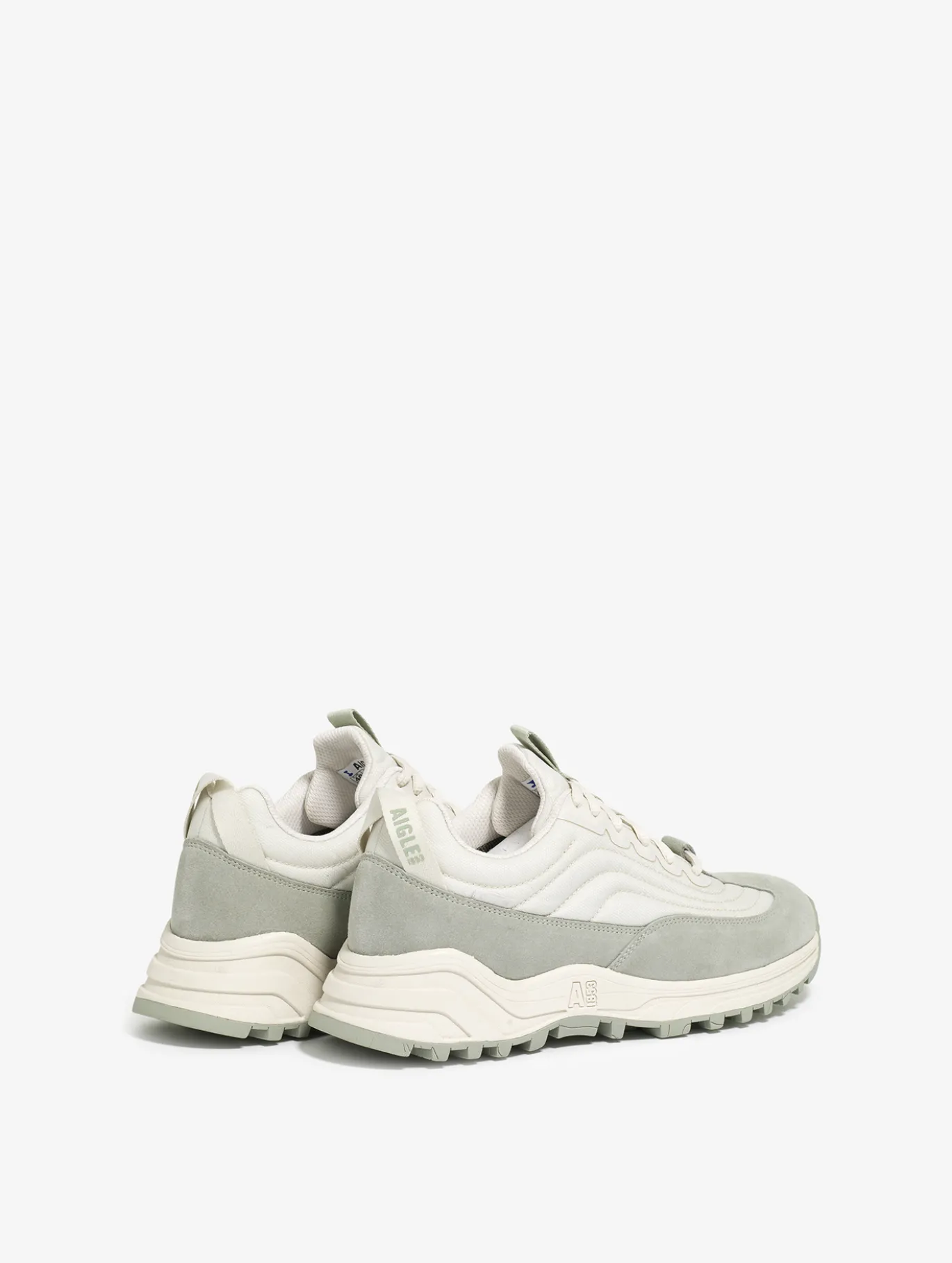 Sneaker urbaine homme d'inspiration trail - Beige