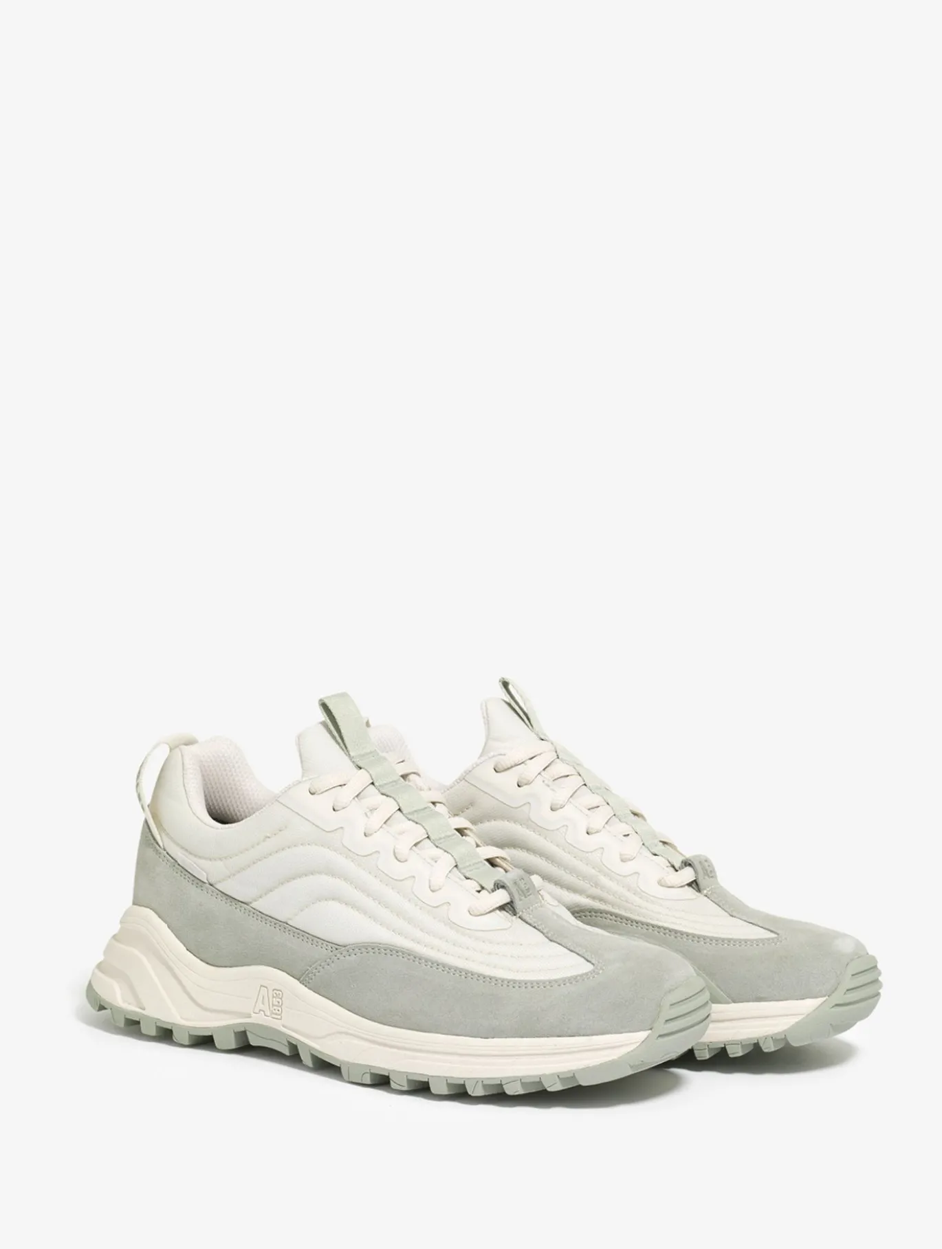 Sneaker urbaine homme d'inspiration trail - Beige