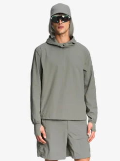 Solarpack™ : Sweat à capuche respirant UVC™ Dry Fast™ TEXTILE® Cool touch - Kaki