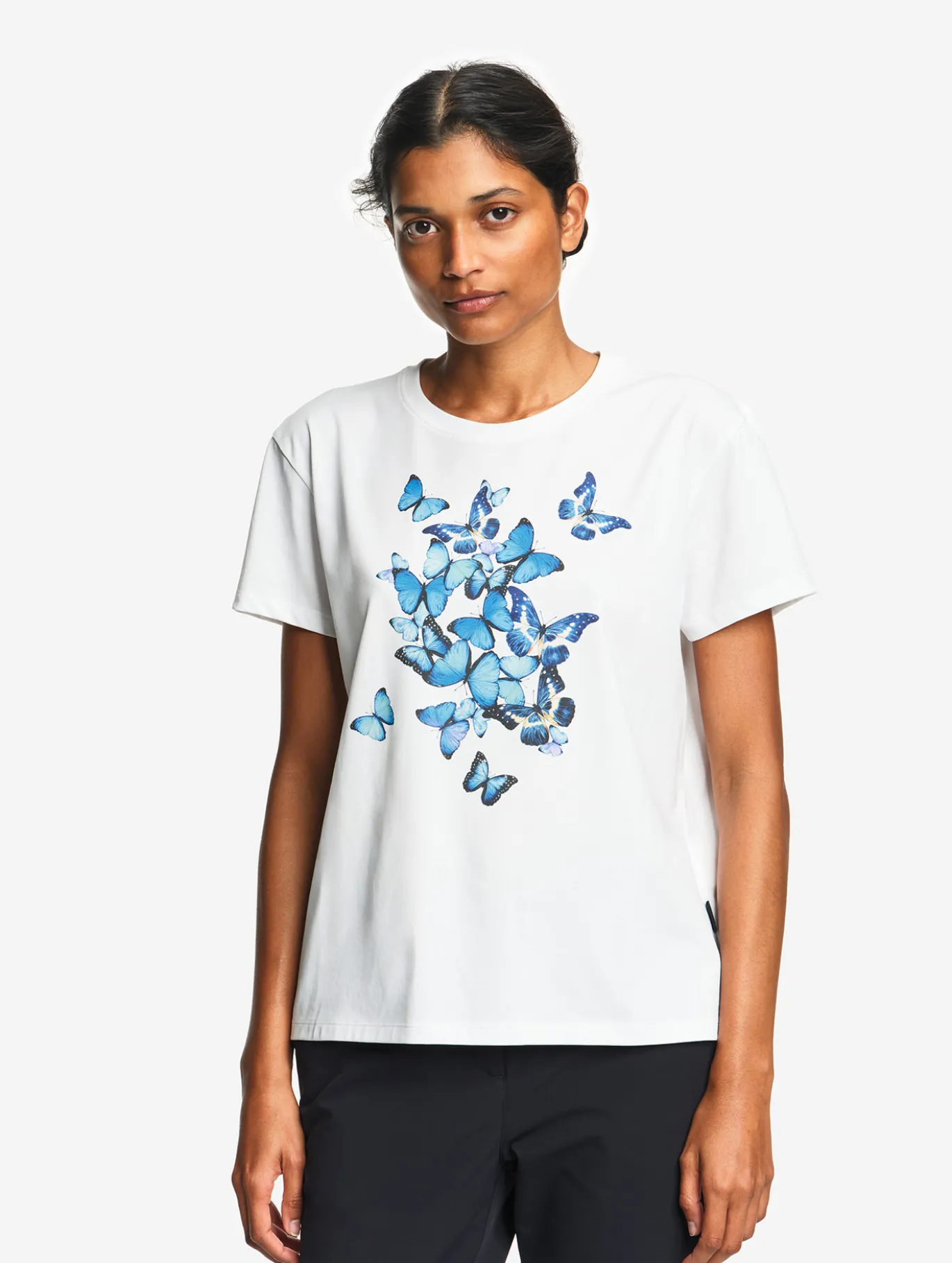 Tee-shirt Dry Fast™ TEXTILE® à manches courtes imprimé Aigle x Deyrolle - Blanc