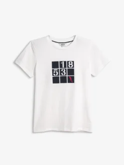 Tee-shirt imprimé Dry Fast™ TEXTILE® Coolmax - Blanc