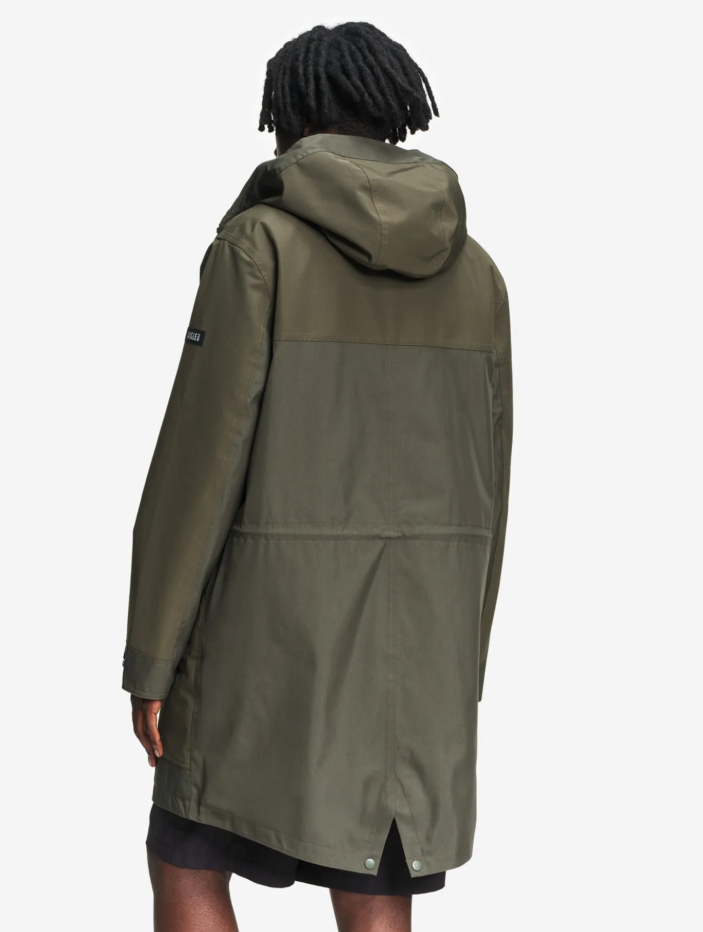 T-KIT™ Parka longue en coton avec 3 poches zippées MTD™ - Kaki