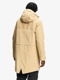T-KIT™ Parka longue en coton avec 3 poches zippées MTD™ - Beige
