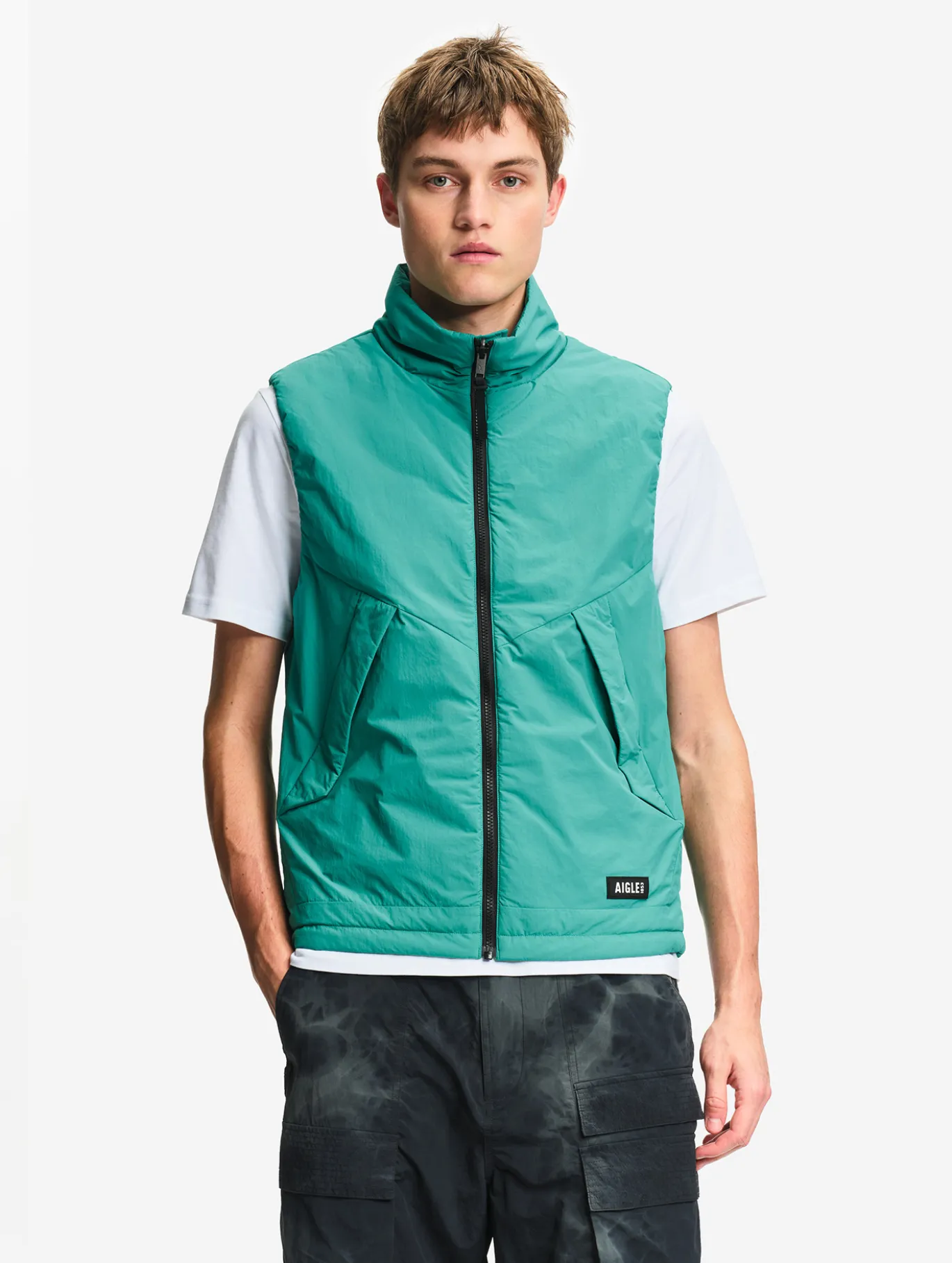 T-KIT™ Veste sans-manches en duvet léger déperlant - Vert