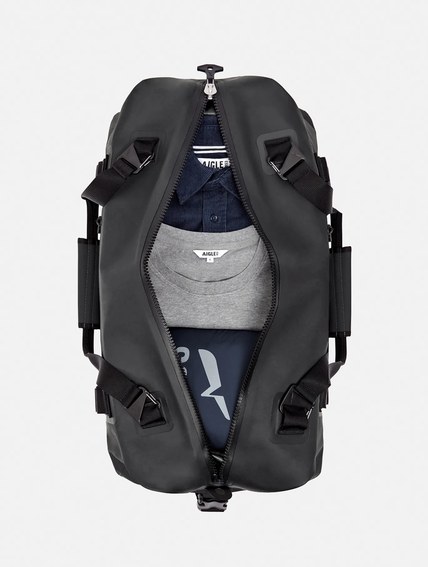 Travel dry (MOYEN = 55L) – sac de voyage 100% étanche - Noir