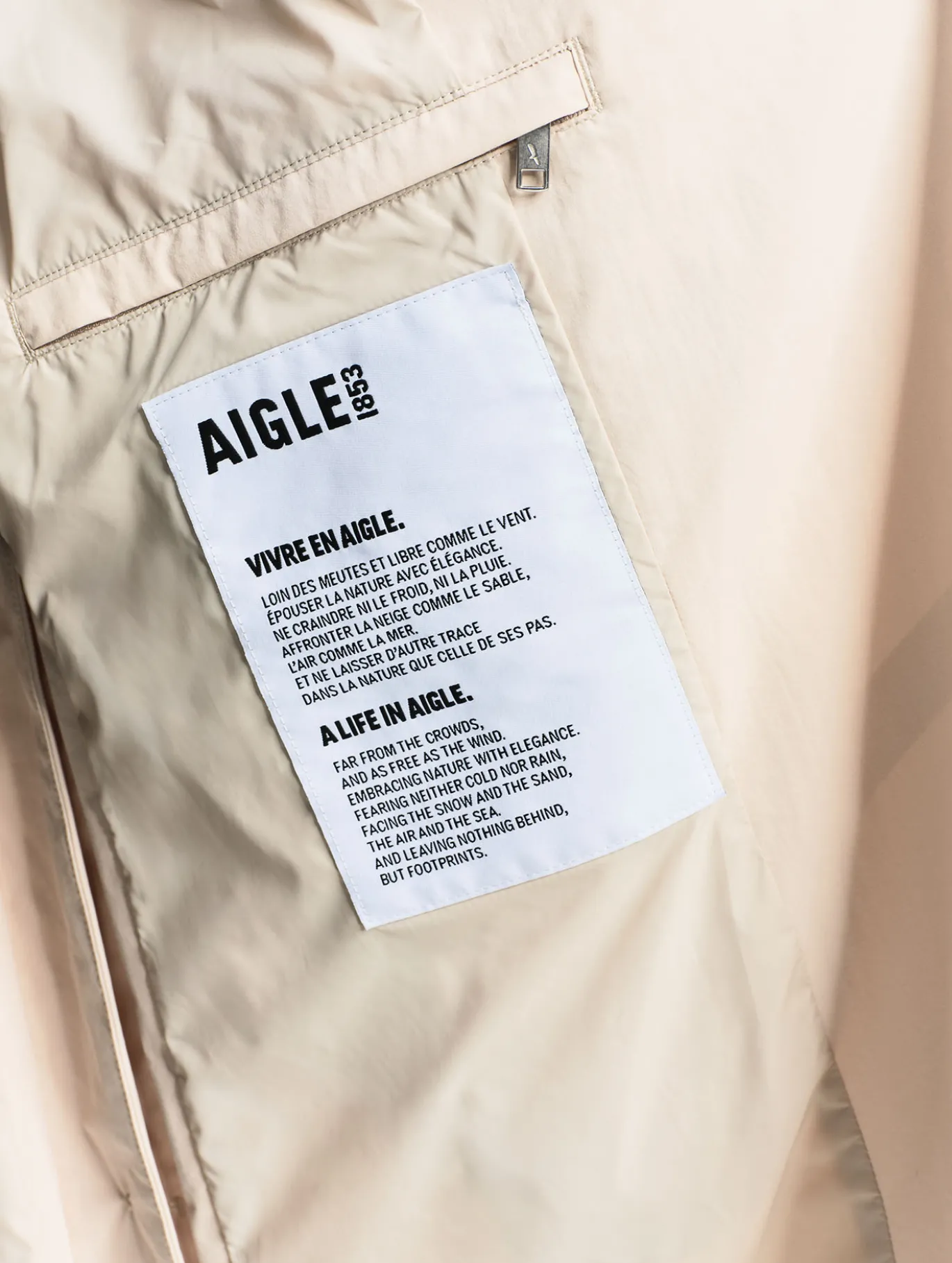 Trench-coat long avec ouverture côtés MTD™ - Gris
